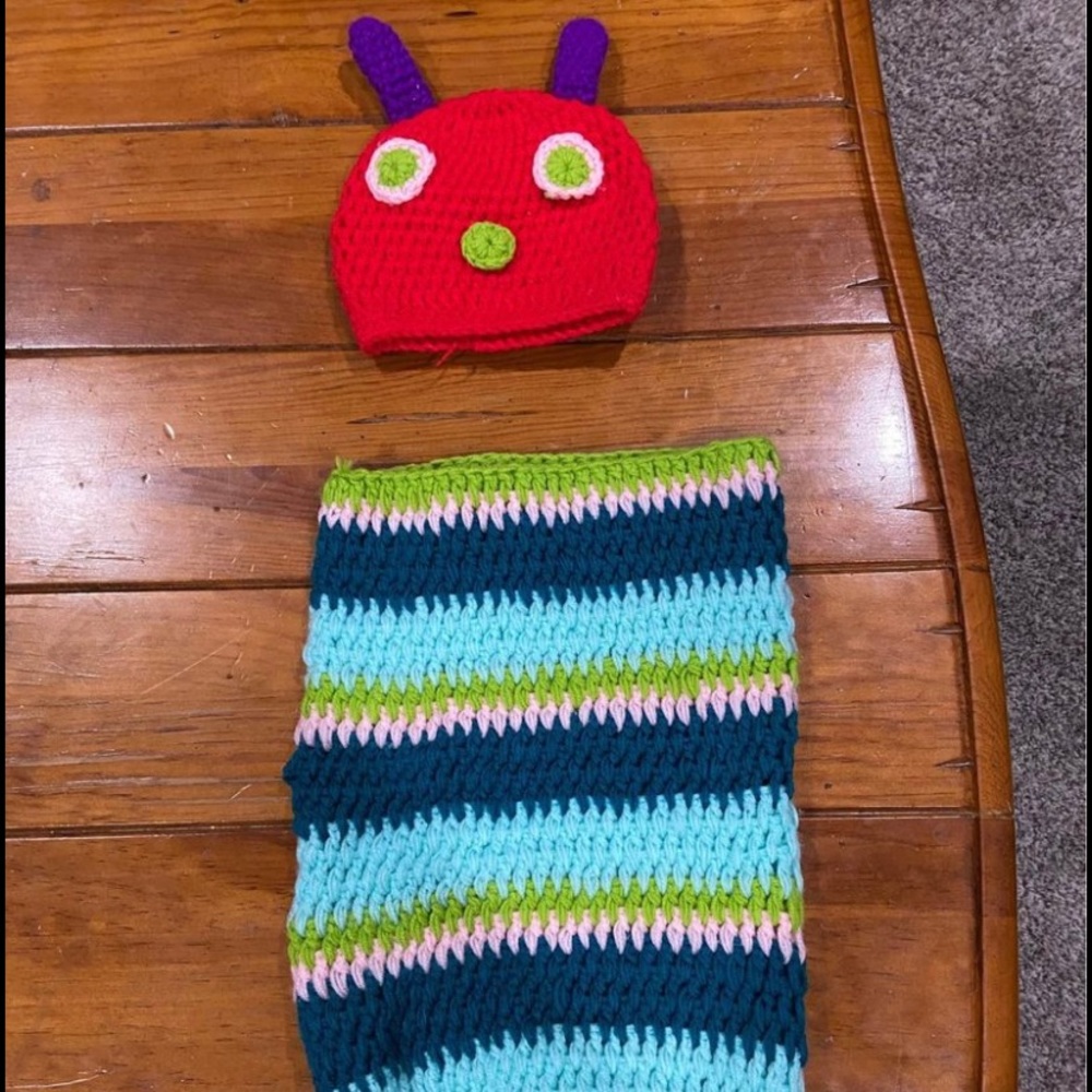 Hungry Caterpillar newborn costume